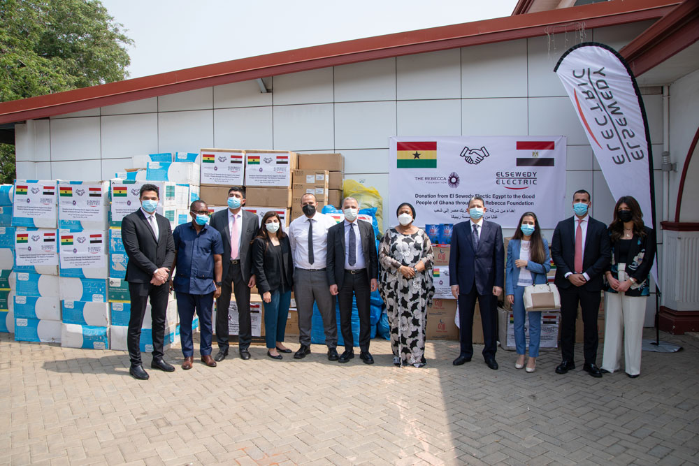 Elsewedy Electric supports Ghanaian efforts of combatting the global pandemic