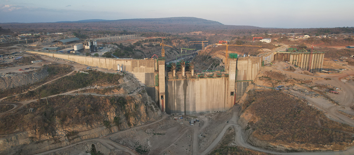 Elsewedy Electric & Arab Contractors Complete Tanzania’s JNHPP Main Dam, Preparing for 1st Filling