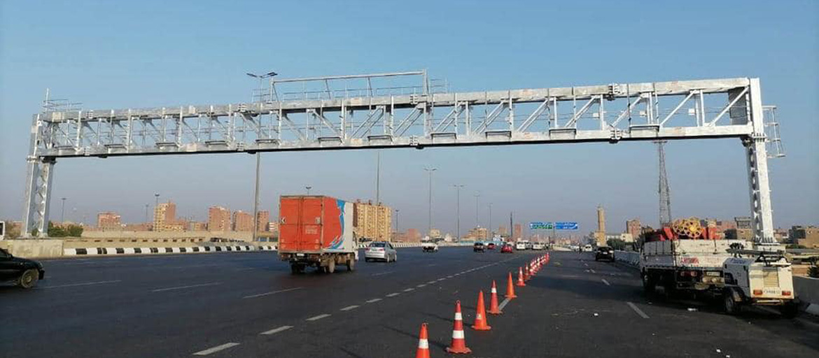 Elsewedy Electric T&D Implements One of the Largest Gantries in the Region on Ring Road