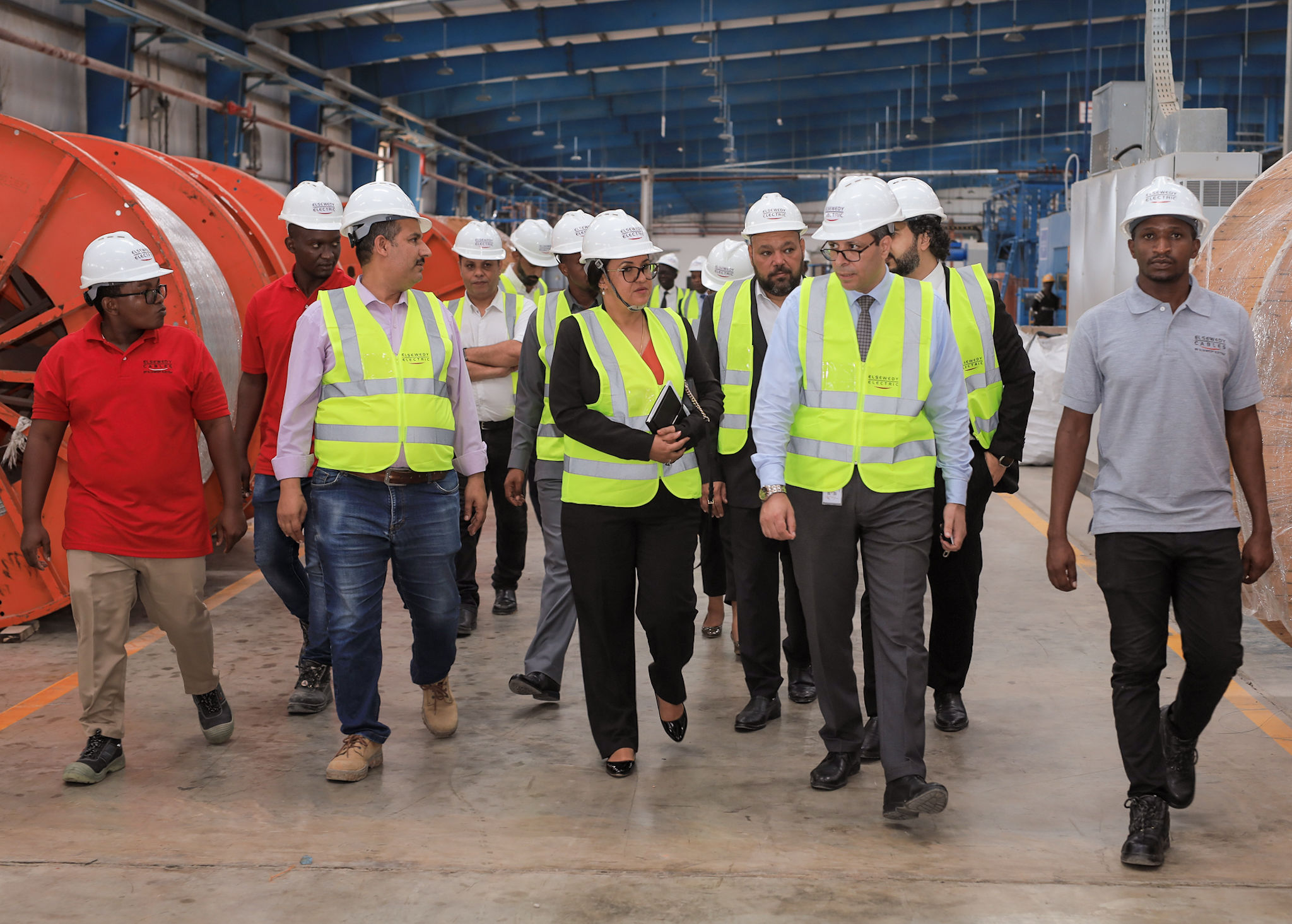 Elsewedy Electric's Kigamboni facility welcomes Tanzania's presidential delegation